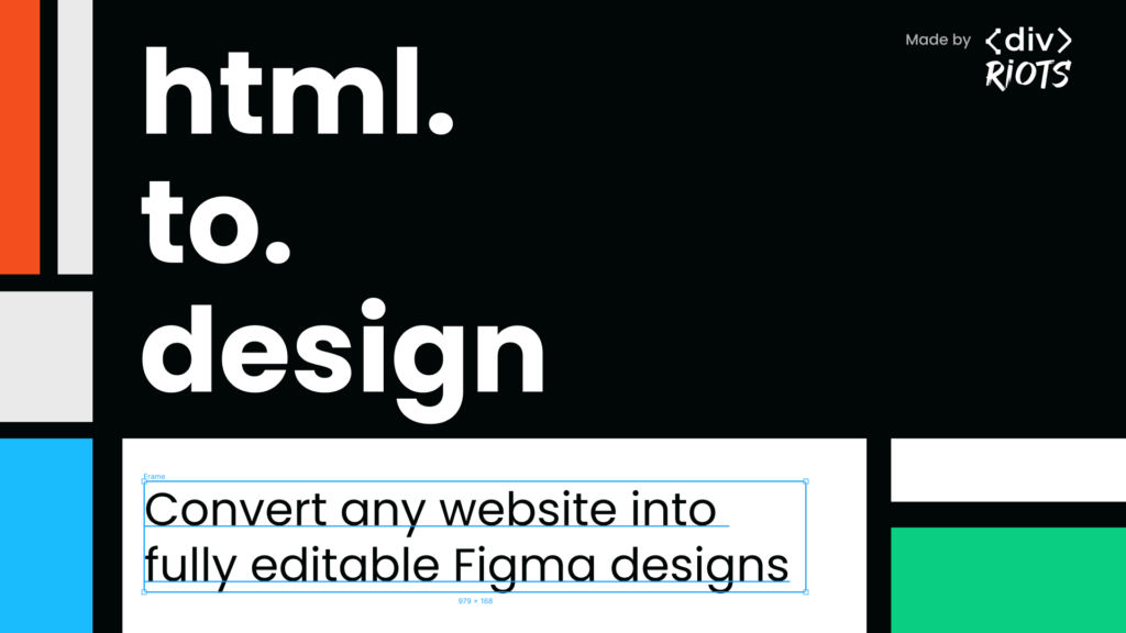 html to design plugin figma