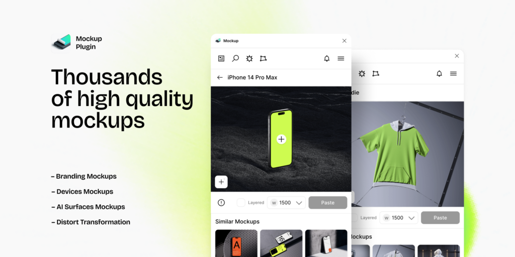 Mockup Plugin Figma